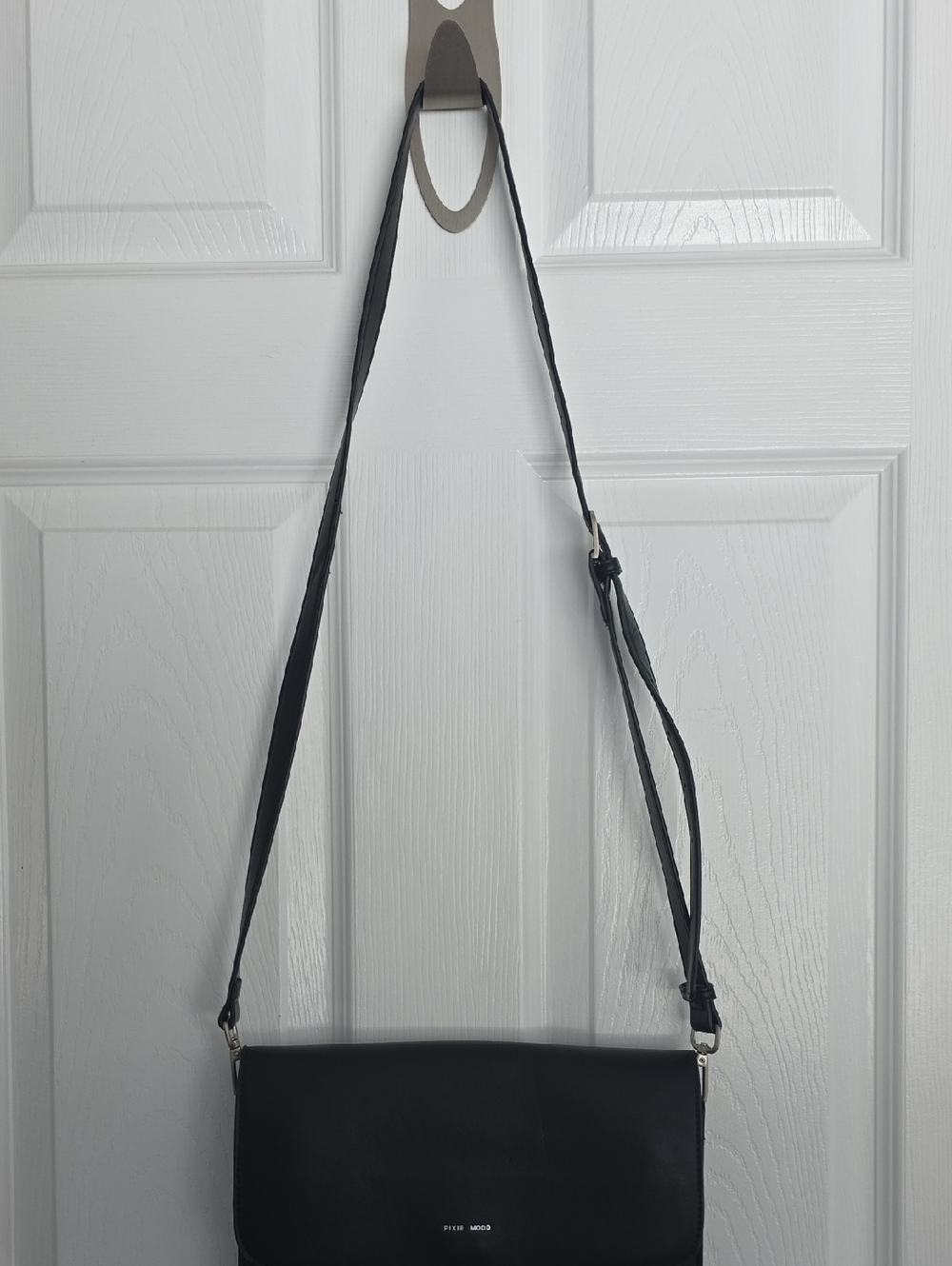 Pixie Mood Zoe Black Crossbody Bag with Adjustable Strap